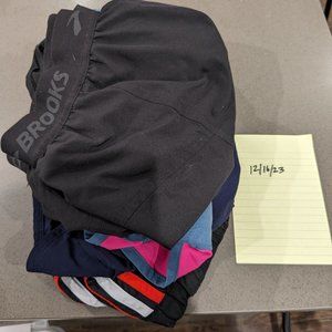 Women's athletic shorts and shirts (size S)